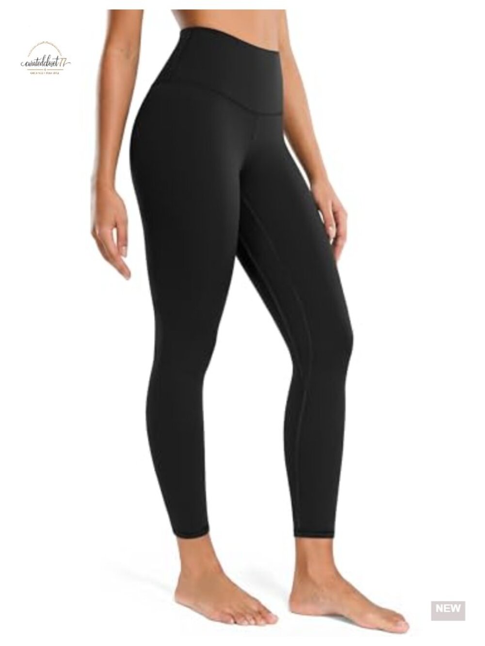 High Rise Seamless Yoga Leggings with Hidden Pocket 25" Inseam